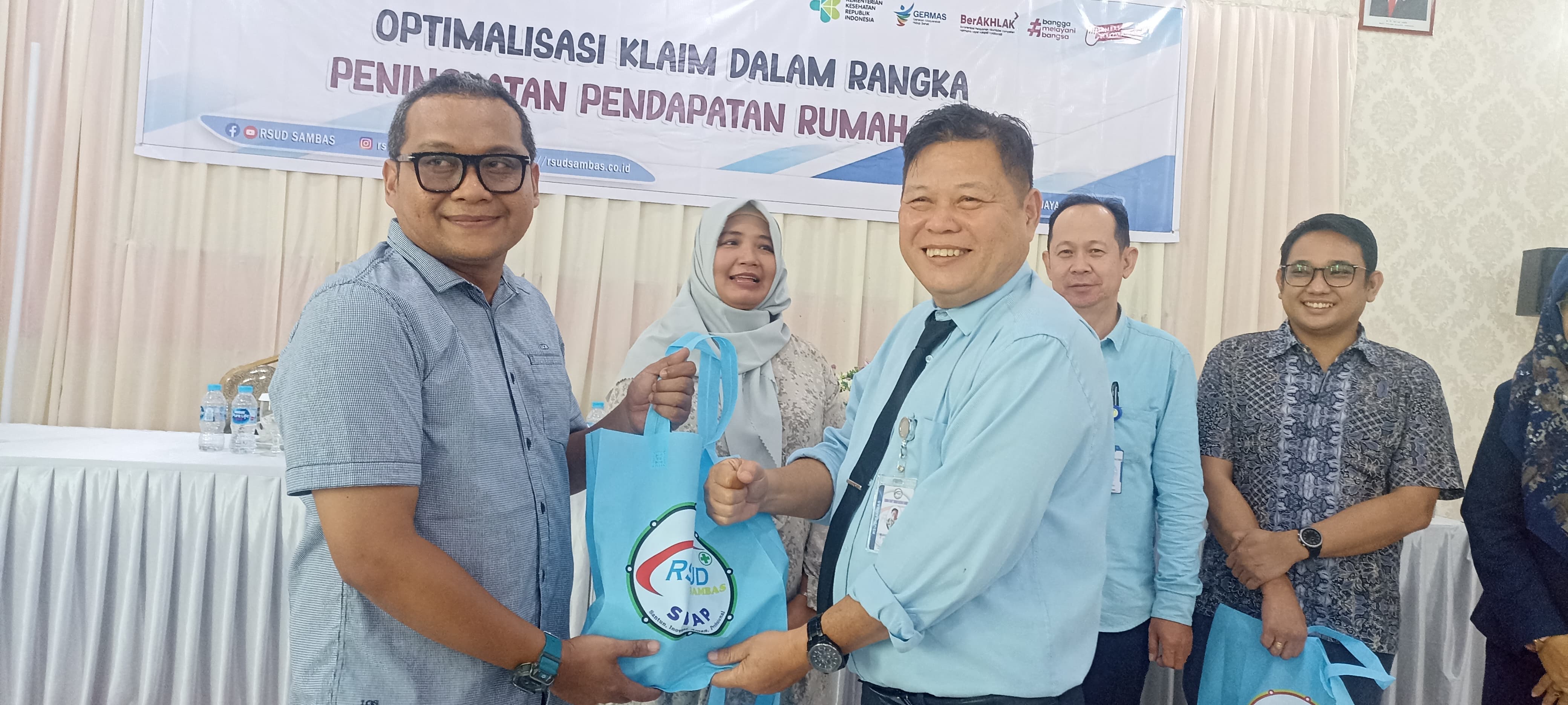 RSUD Sambas Menyelenggarakan On Job Training - Optimalisasi Klaim Dalam Rangka Peningkatan Pendapatan Rumah Sakit